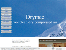 Tablet Screenshot of drymec.com